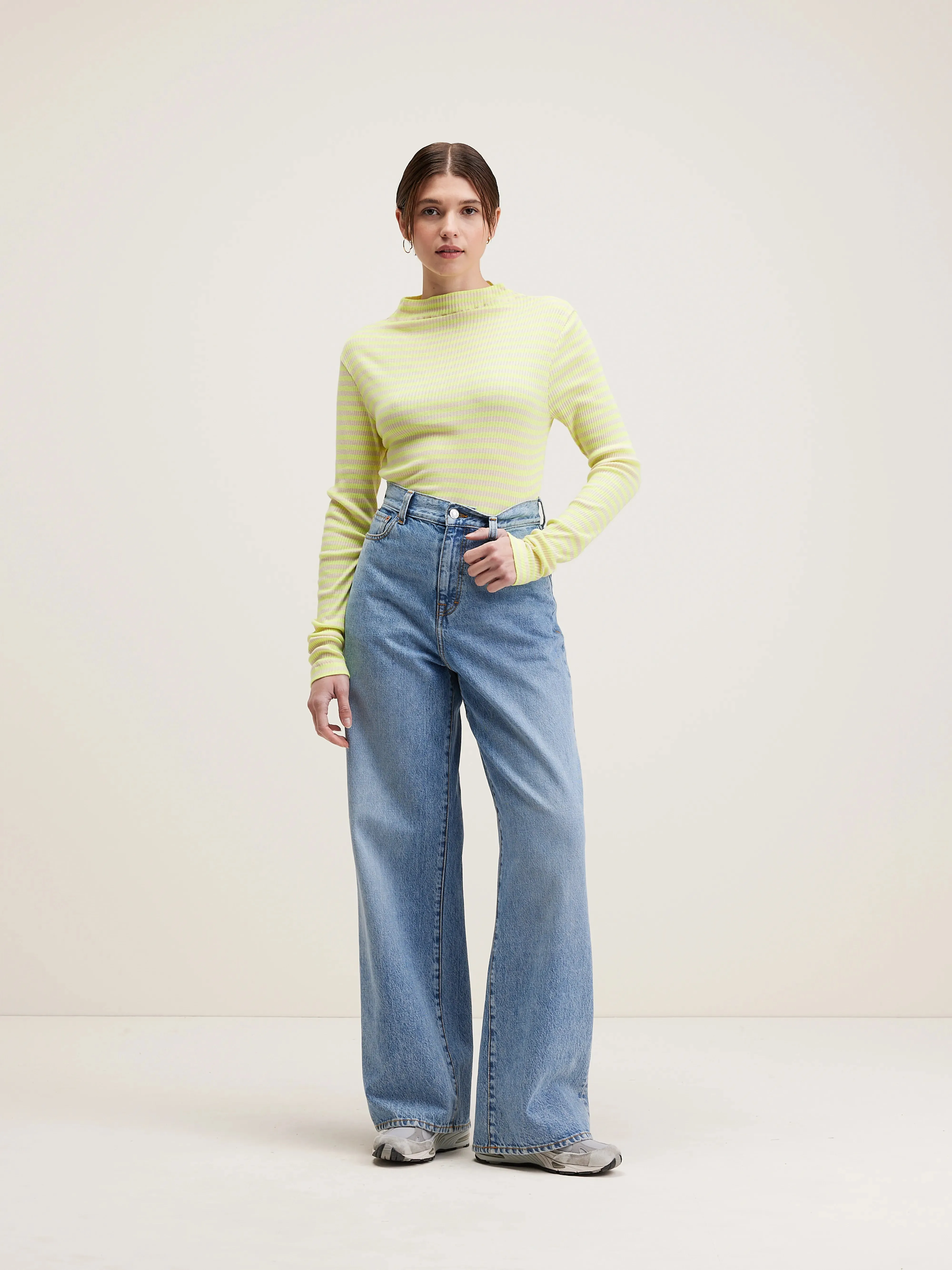 Viory slim t-shirt (242 / W / STRIPE A)